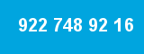 922 748 92 16